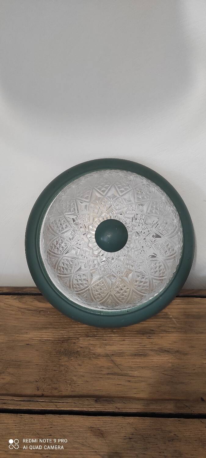 Wall light, ceiling light Glass Retro