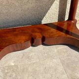 Restoration period mahogany console