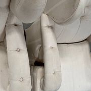 Vintage wingback armchairs