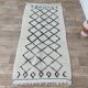 Handmade Moroccan Berber rug 185 x 94 cm