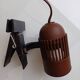 80's brown clip spotlight