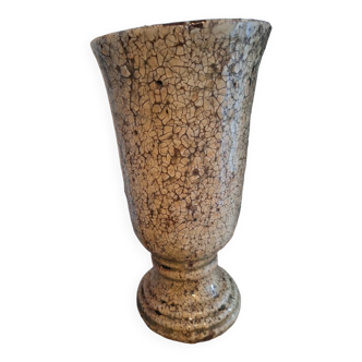 Glazed ceramic vase