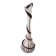 Vase soliflore en verre Diverchy