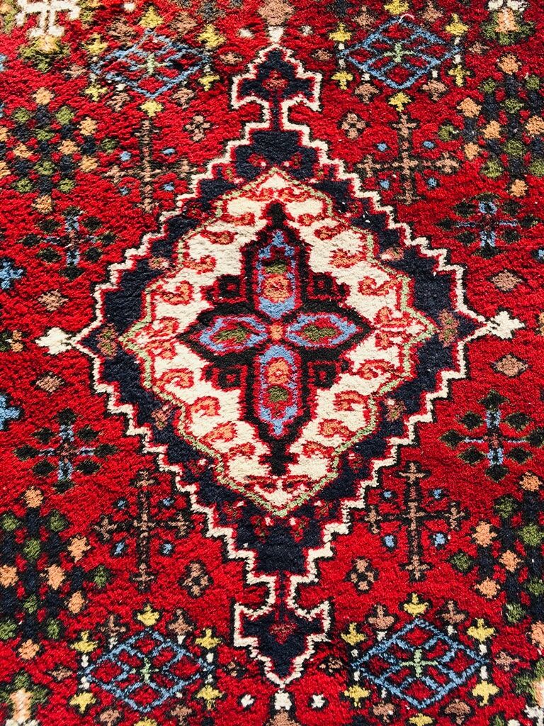 Tapis inde noué main 232 x 165 cm