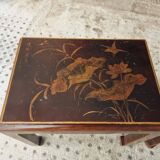 Antique set of oriental style nesting tables