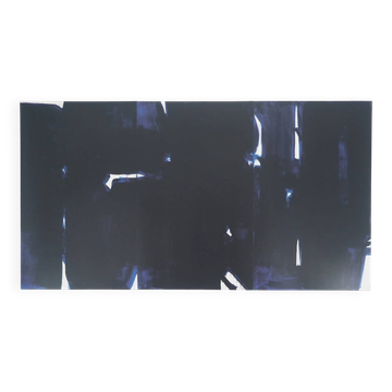 Affiche originale signée Pierre Soulages Peinture 3 juin 1967