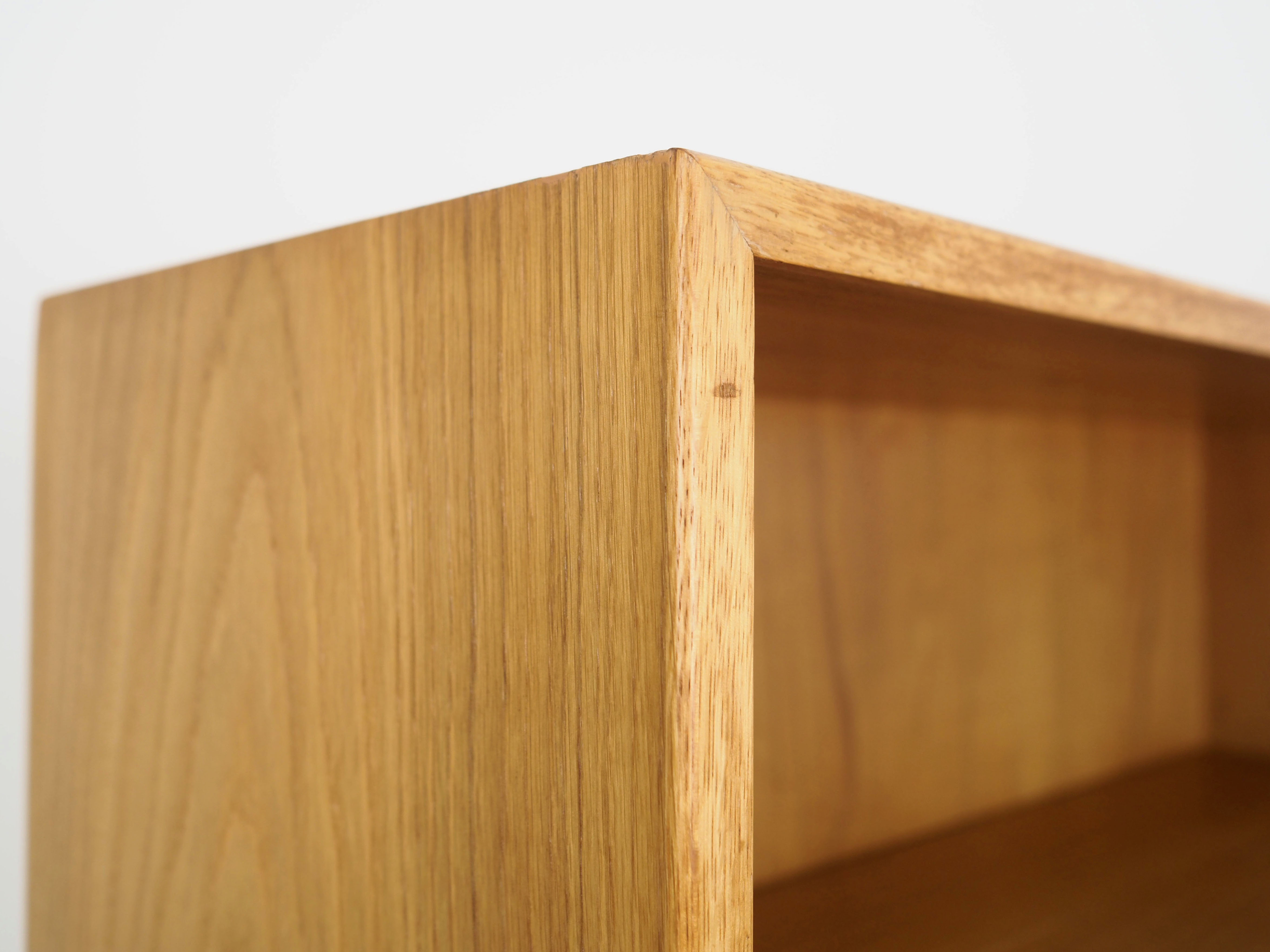 Ash bookcase, Danish design, 1960s, designer: Børge Mogensen
