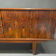 Scandinavian enfilade in rio palisander circa 1960 230 cm