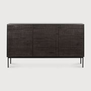 Buffet Ethnicraft solid wood grooves