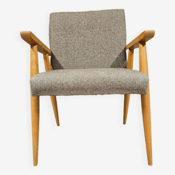 Speckled Scandinavian armchair