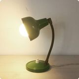 Lampe de table vert,  années 50  .