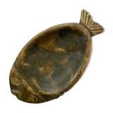 Wooden dish fish