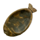 Wooden dish fish
