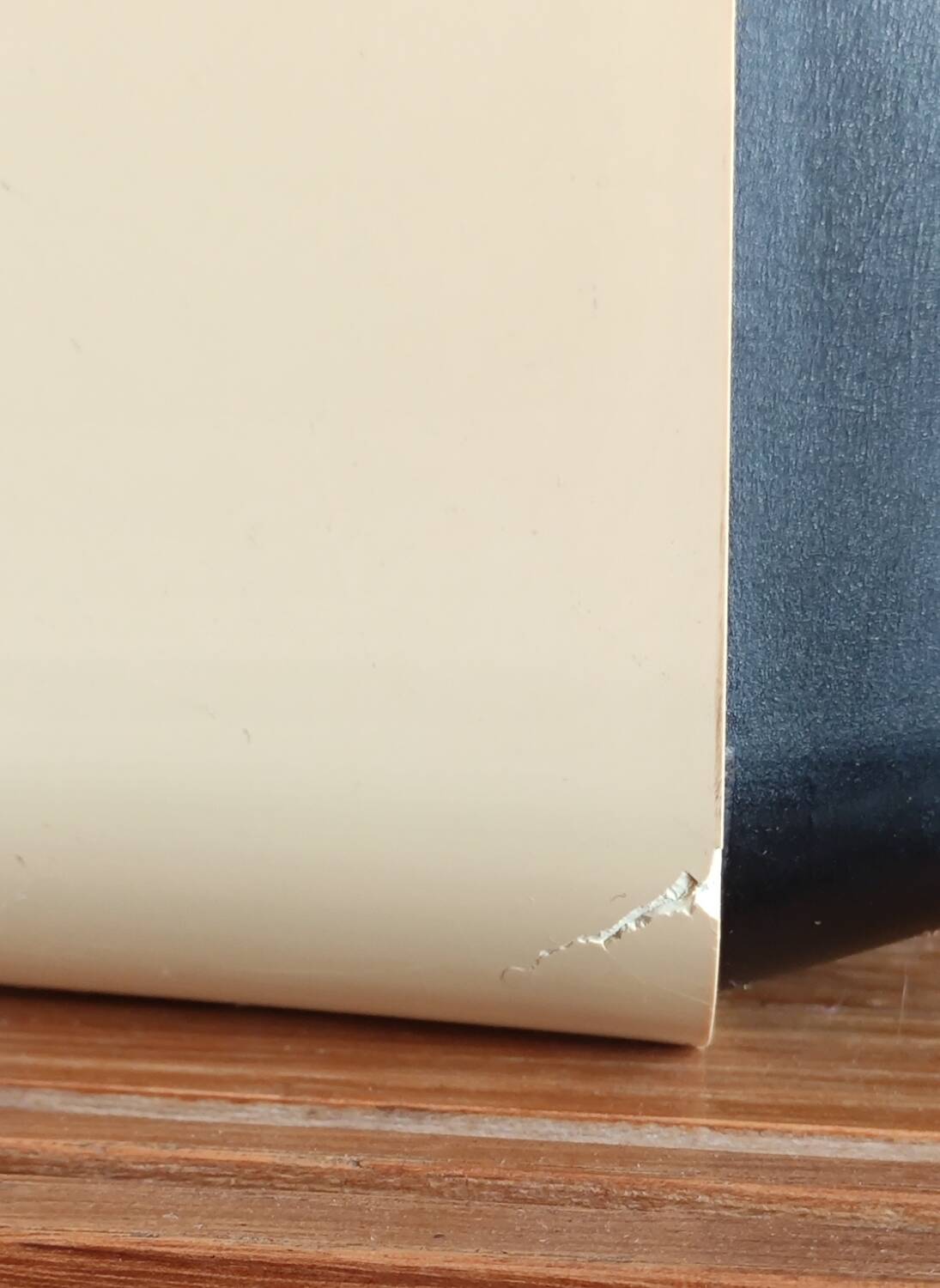 Old vintage Bodet clock with slats