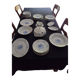 Service 44 pièces porcelaine de bohème