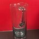 elegant water or orangeade pitcher in smoked glass from the 1970s - 25 cm