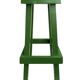 Painted wooden stool