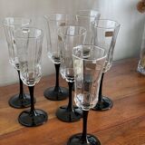 Esso Luminarc octagonal stemware