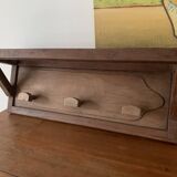 Wooden coat hook
