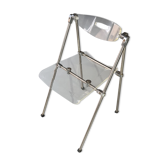 Chaise pliante moderne en plexiglas Giancarlo Piretti - EDA Concept
