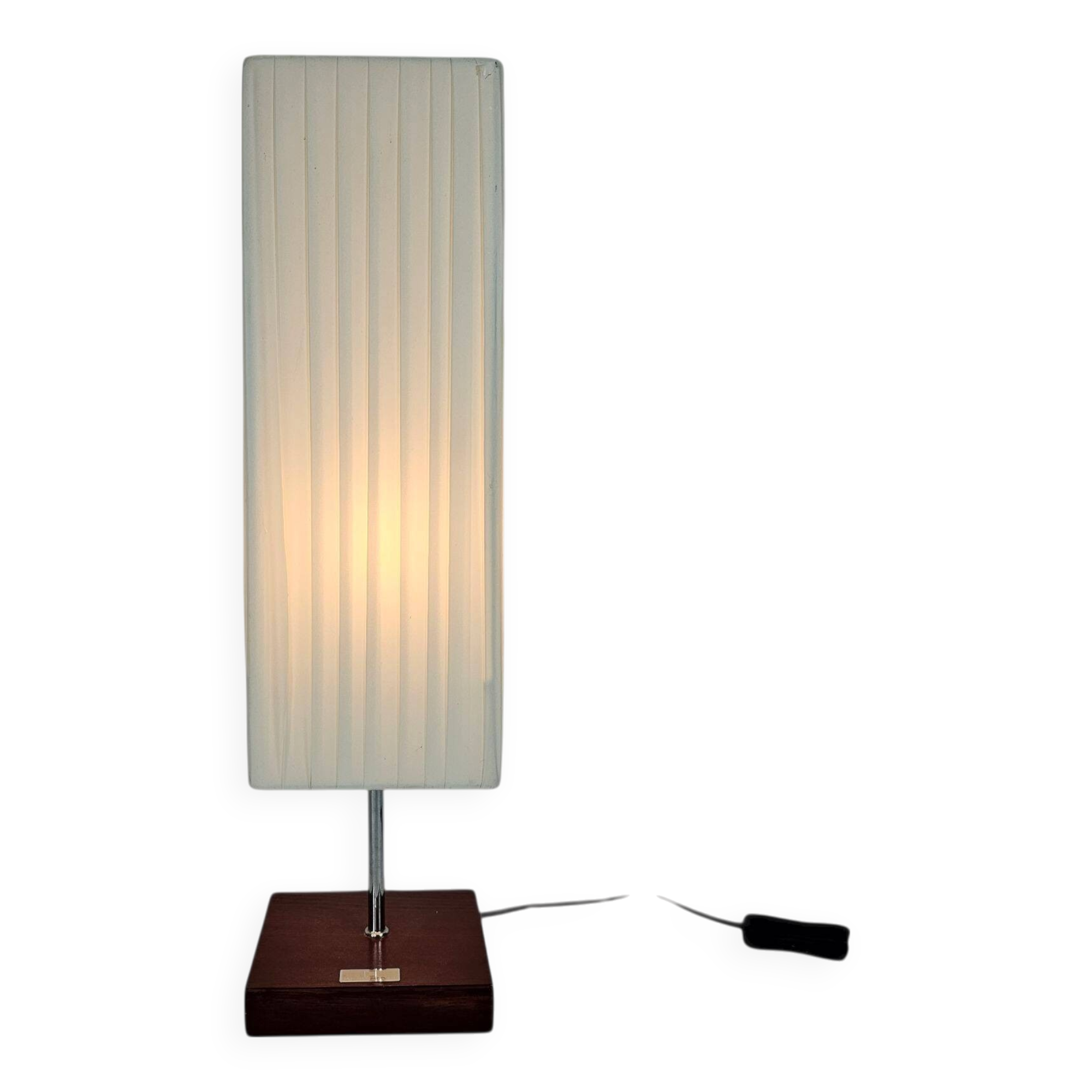 Boxford Holland - Jan des Bouvrie - table lamp - teak - 80's
