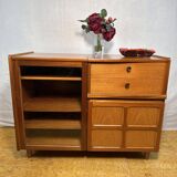 Mid-Century Retro Vintage Teak Record & Music Cabinet by Parker Knoll 1970