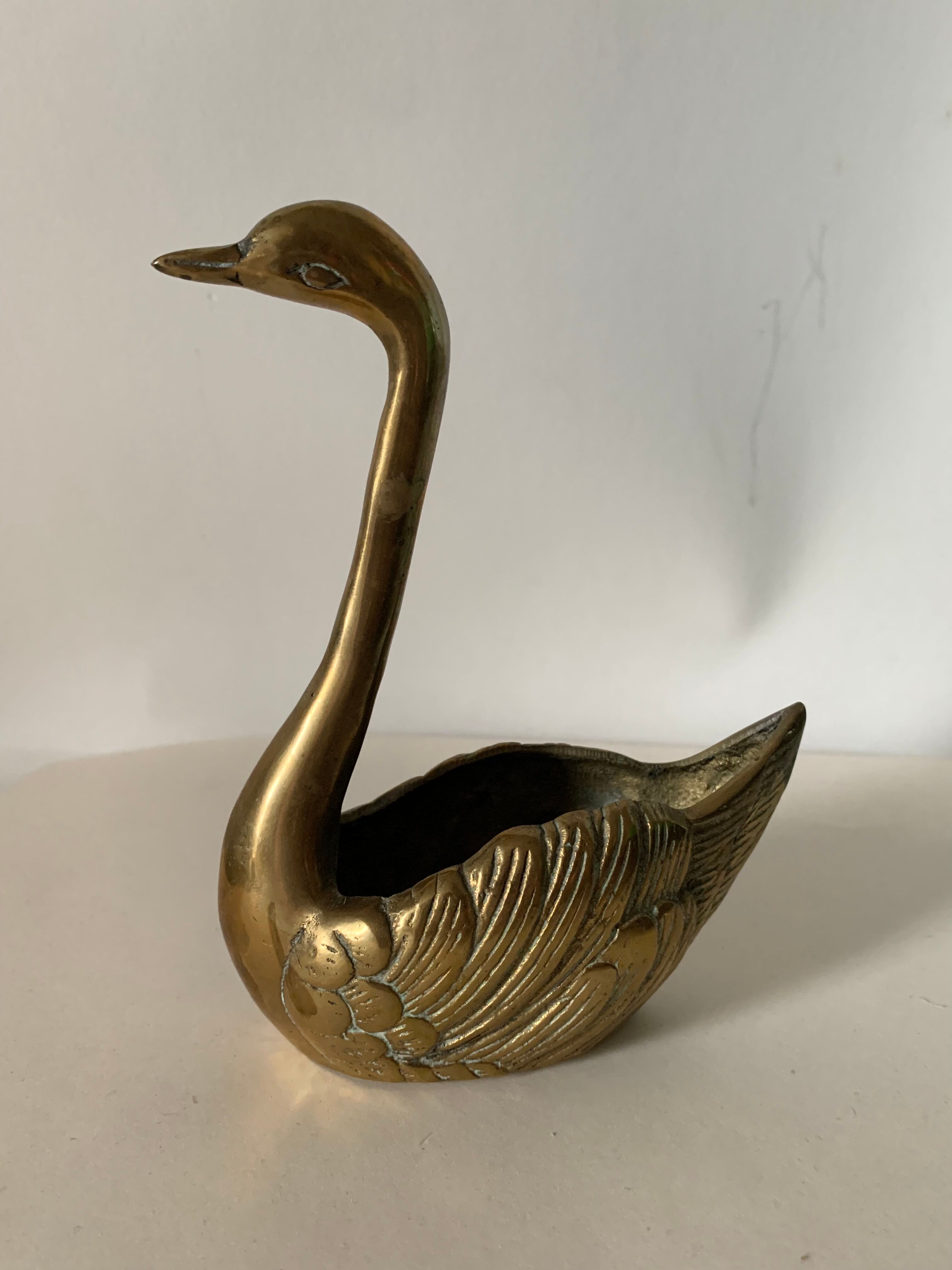 Cygne en laiton
