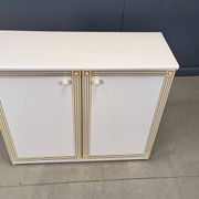 Hollywood regency style cabinet, 1980s