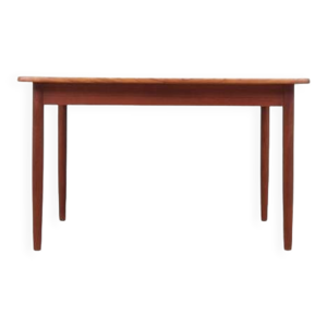 Table en teck, design