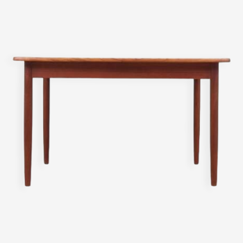 Teak table, Danish design, 60s, made in Denmark