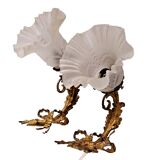 Appliques style louis xv en bronze (la paire )