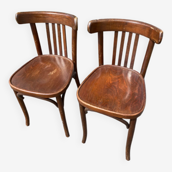 Duo de chaises bistrot