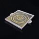 Space age spiral ceramic trivet, Spain, 1970s