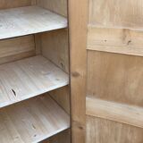 Vintage wooden wardrobe from 1940.