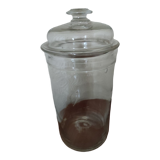 Antique jar with lid