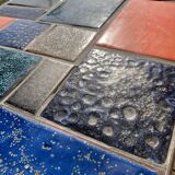 Vintage ceramic coffee table 1970