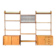 Mid-Century Modular Teak Wall Unit by John Texmon for Blindheim Mobelfabrik, Norway,  1960s