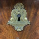 Secretary empire era in mahogany flamed around 1810