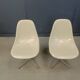 Chaises Eames La Fonda par Herman Miller, ensemble de 2 années 1960