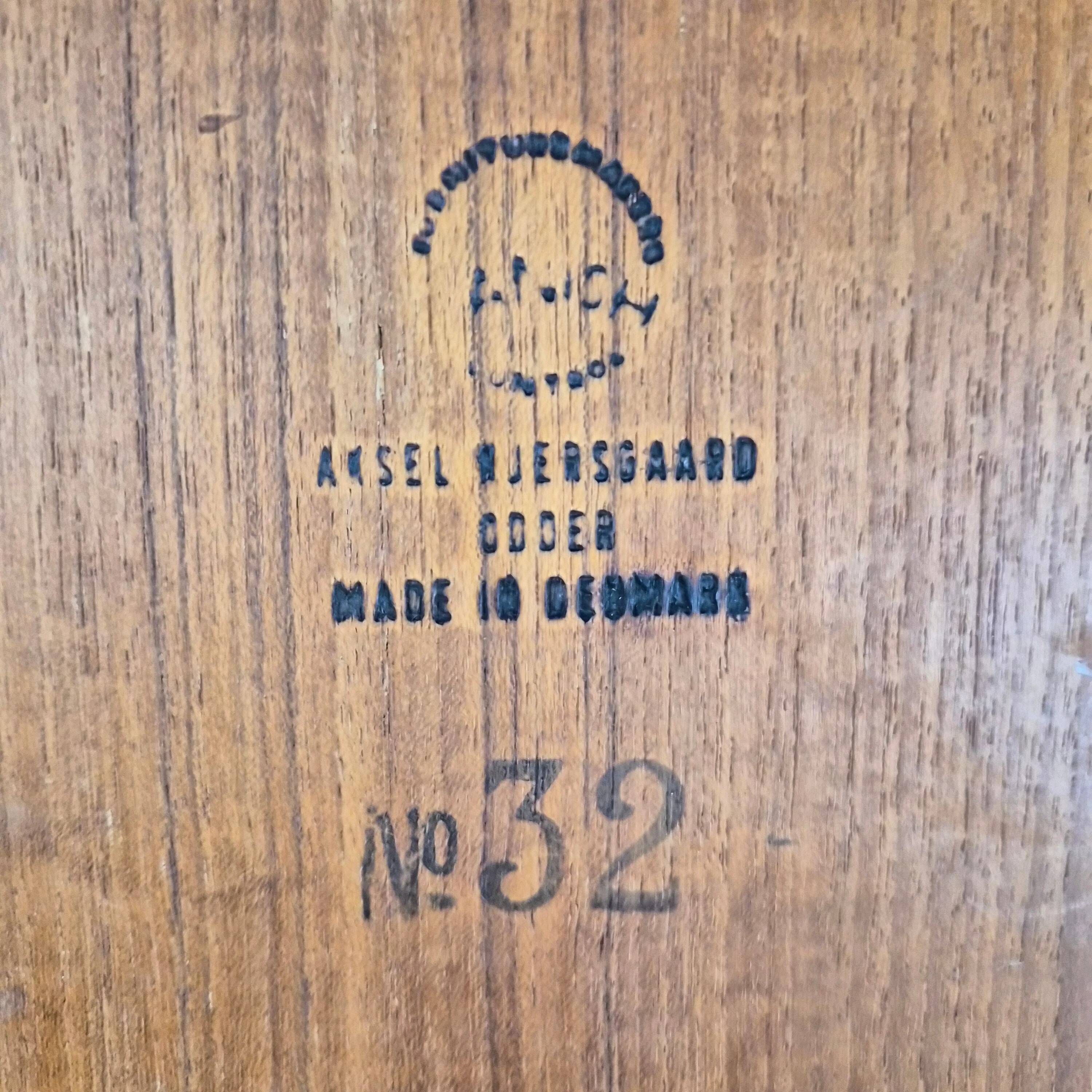 Teak coffee table model no. 32, Kai Kristiansen for Aksel Kjersgaard, Denmark, 1960