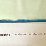 Mark Rothko poster from the Museum of Modern Art, New York (MoMA)
