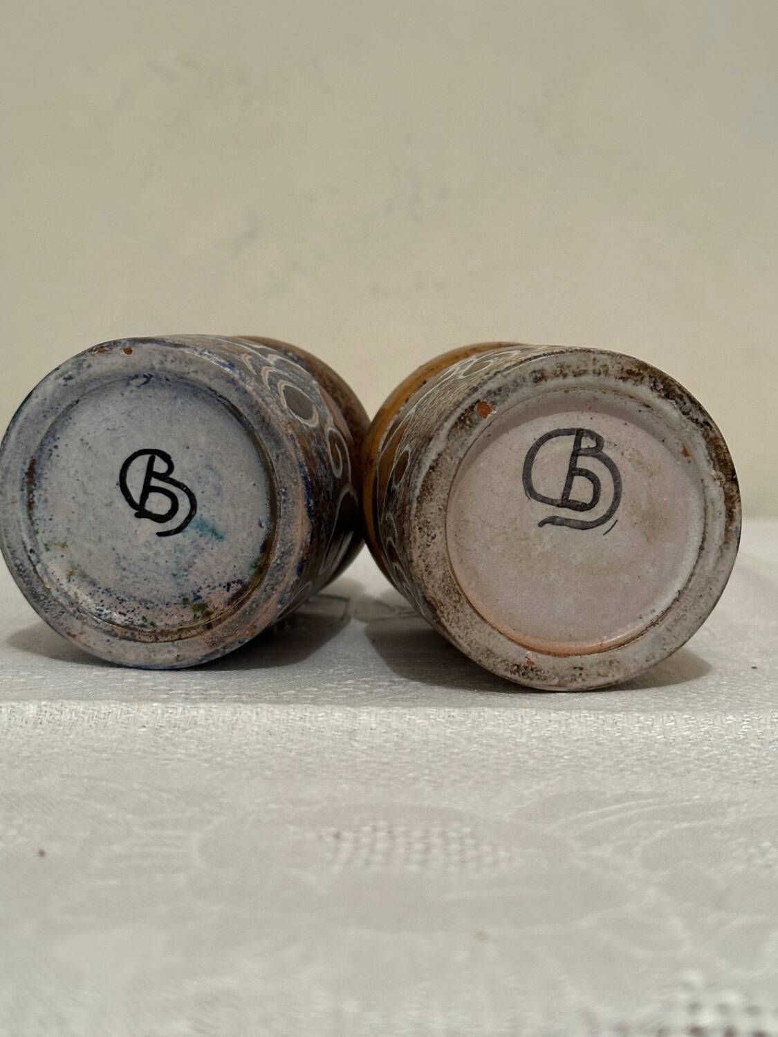 Small ceramic pot by Bernard Buffat