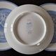 Limoges porcelain for Hermès, Paris - Set of 3 flat plates - Les Pivoines