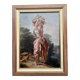 Painting "Girl with a bird".