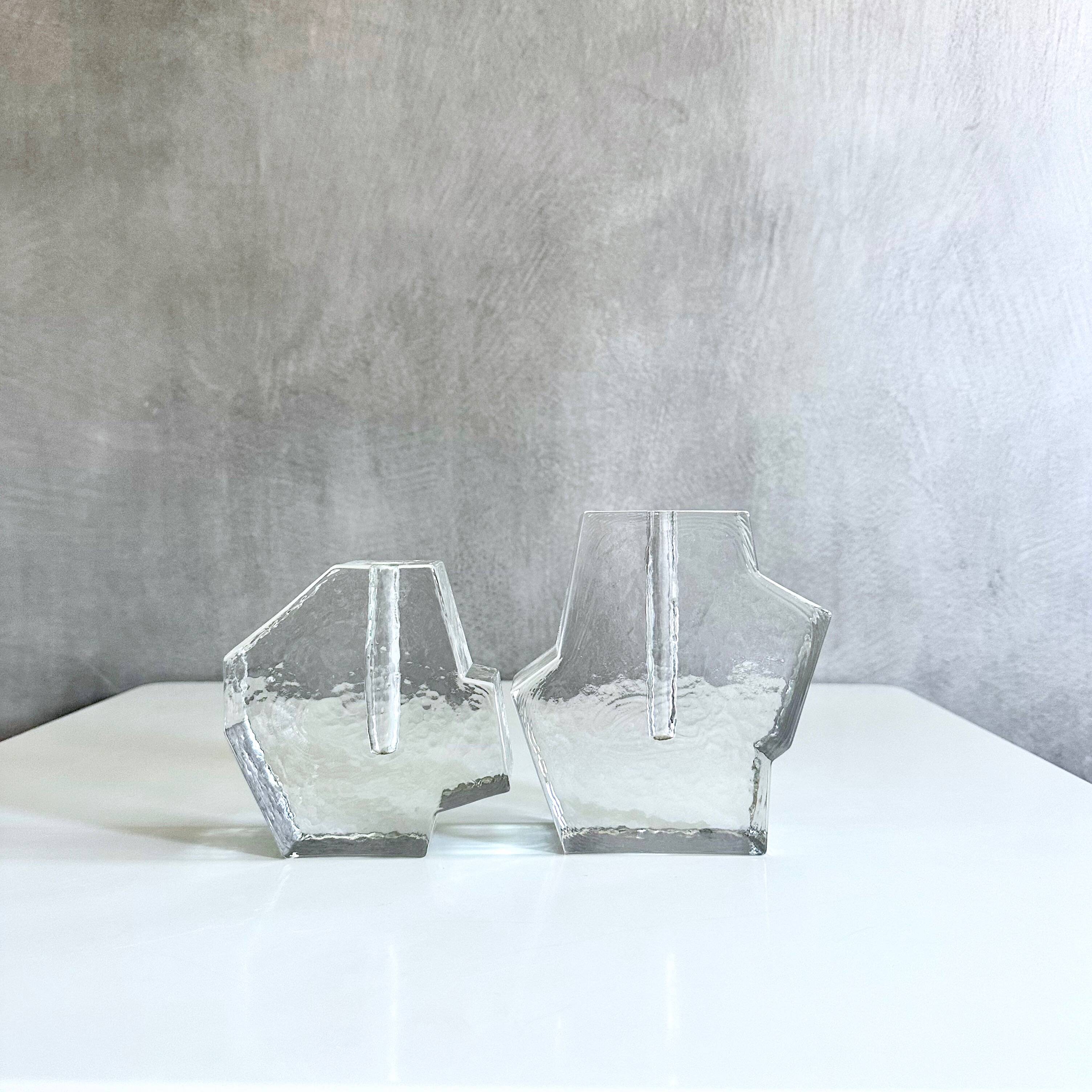 Brutalist Solifleur Vases by Peill & Putzler, 1970s, set of 2