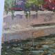 Pair of oils by B. Sarraillon Notre Dame de Paris