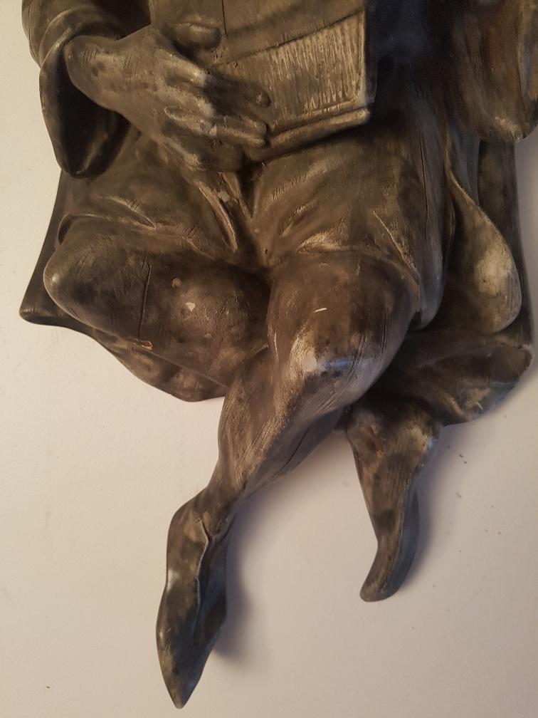 Plaster wall console