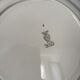 Round plate Digoin Sarreguemines Pascal green – vintage serving plate