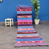 Moroccan berber carpet 75x240 cm