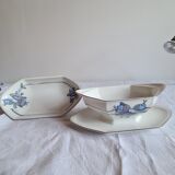 Lot saucier et ramequin porcelaine